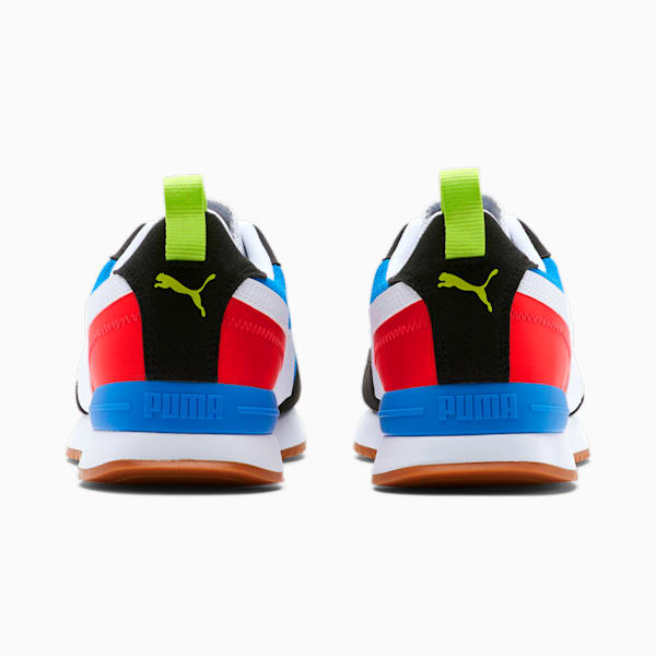 R78 Runner Trainers, Palace Blue-Puma Black-Puma White, large-ZAF