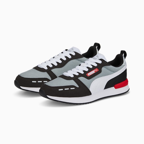 R78 Runner Trainers, Quarry-Puma White-Puma Black, large-ZAF