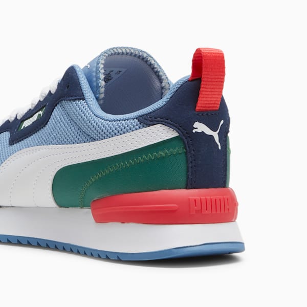 R78 Youth Trainers, Club Navy-Vine Green-Club Red, large-ZAF