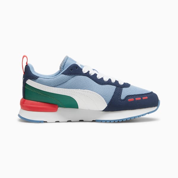 R78 Youth Trainers, Club Navy-Vine Green-Club Red, large-ZAF
