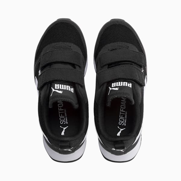 R78 Kids' Trainers, Puma Black-Puma White, large-ZAF