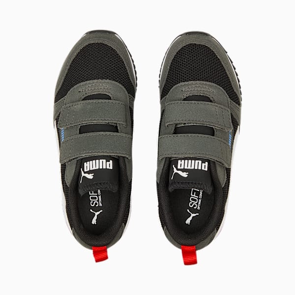 Tenis Niños R78, Puma Black-Puma White-Dark Shadow, large-MEX