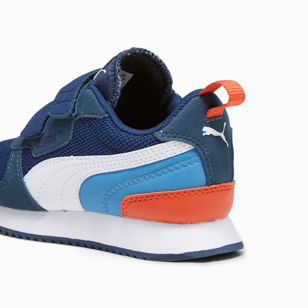 R78 Kids' Trainers, Persian Blue-PUMA White-Inky Blue-Regal Blue, large-ZAF