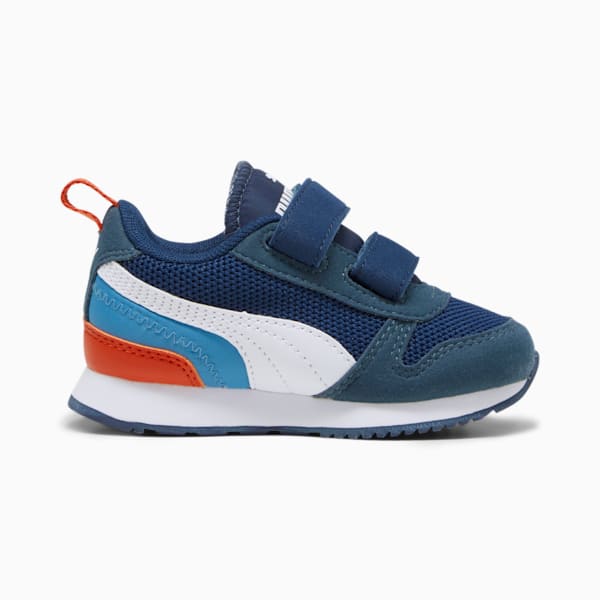 R78 Babies' Trainers, Persian Blue-PUMA White-Inky Blue-Regal Blue, large-ZAF