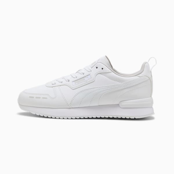R78 Trainers, Puma White-Puma White, large-ZAF
