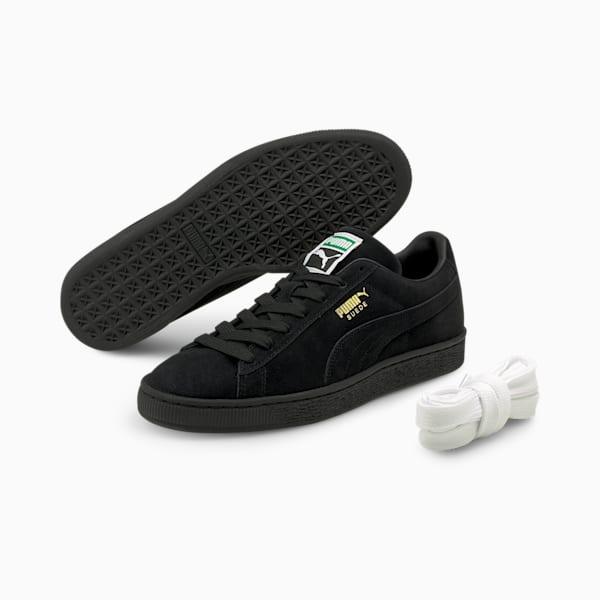 Suede Classic XXI Trainers, Puma Black-Puma Black, large-ZAF