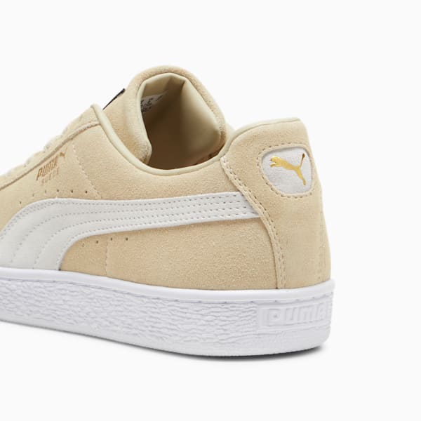 Suede Classic XXI Trainers, Putty-PUMA White, large-ZAF