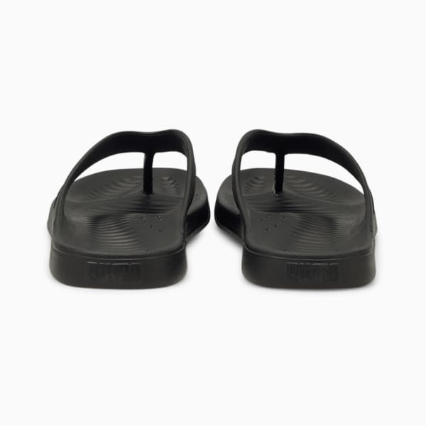 Aqua Flip Flip Flops, Puma Black-Puma White, large-MEX