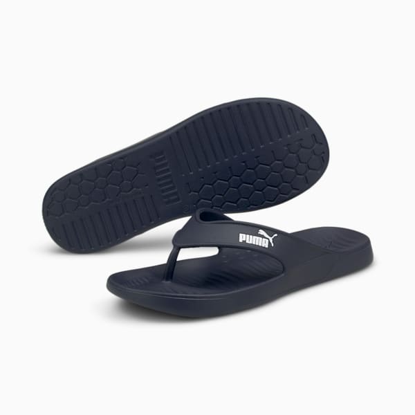 Aqua Flip Flip Flops, Peacoat-Puma White, large-MEX