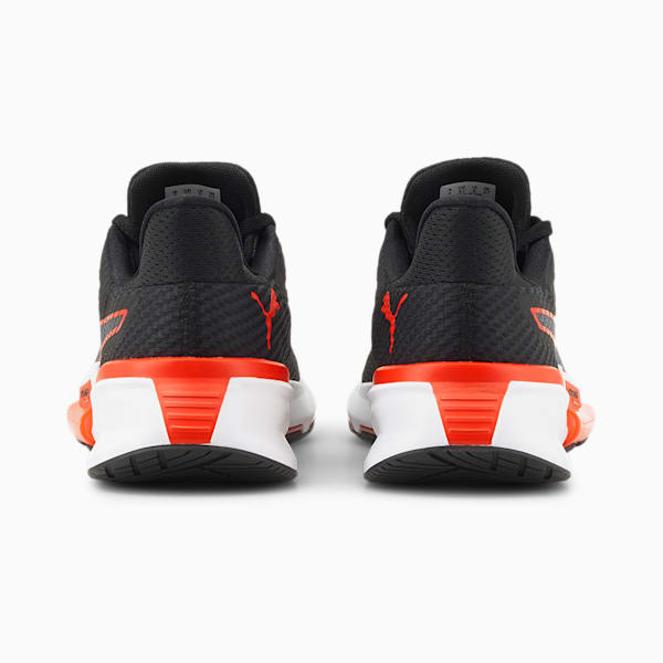 PWRFRAME Men's Training Shoes, Puma Black-Cherry Tomato, large-ZAF