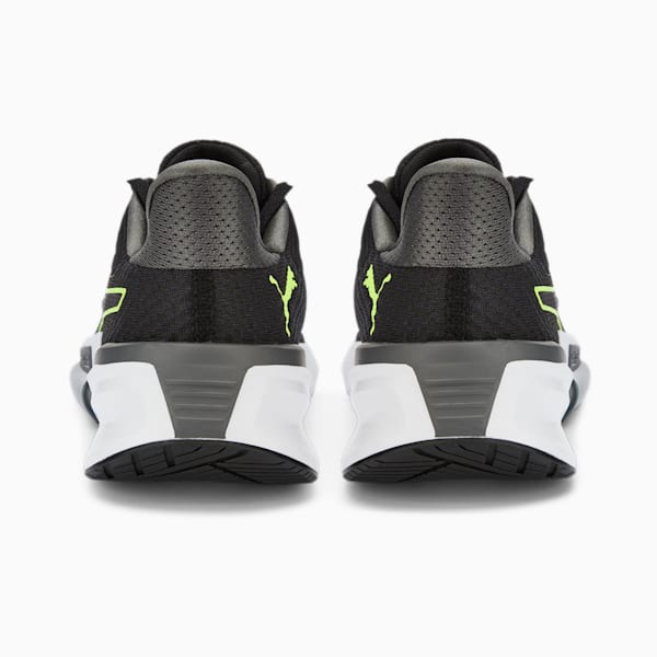 PWRFRAME Men's Training Shoes, Puma Black-CASTLEROCK-Lime Squeeze, large-ZAF