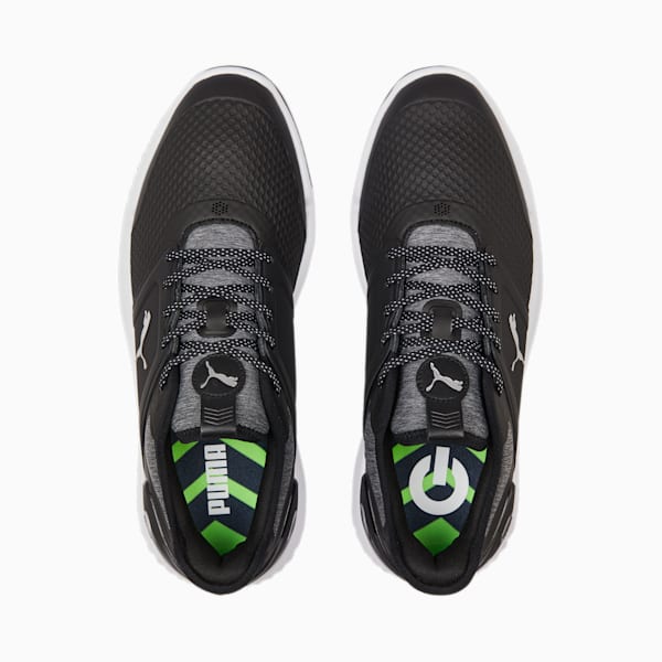 IGNITE ELEVATE Golf Shoes Men, Puma Black-PUMA Silver, large-ZAF