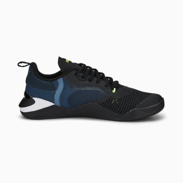 Fuse 2.0 Men's Training Shoes, Puma Black-Evening Sky-Lime Squeeze, large-ZAF