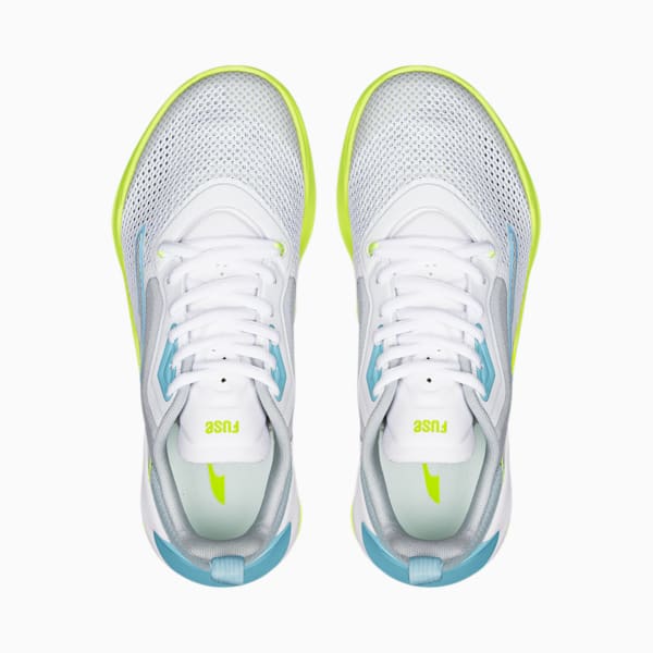 Fuse 2.0 Women's Training Shoes, Puma White-Dusty Aqua, large-ZAF