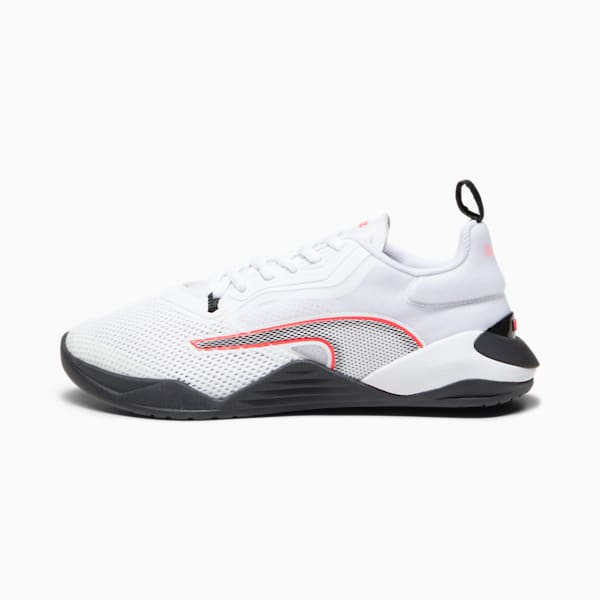 Fuse 2.0 Women's Training Shoes, PUMA White-Fire Orchid-PUMA Black, large-ZAF