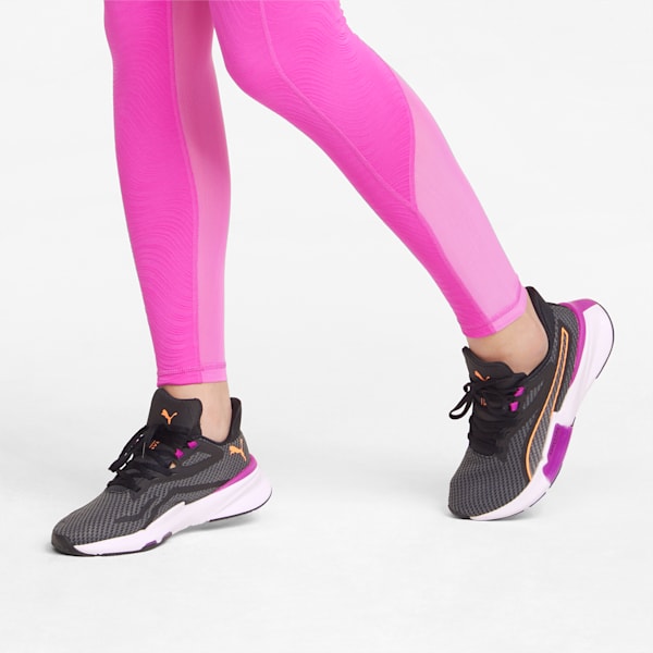 PWRFRAME TR Training Shoes Women, Puma Black-Deep Orchid-Neon Citrus, large-ZAF