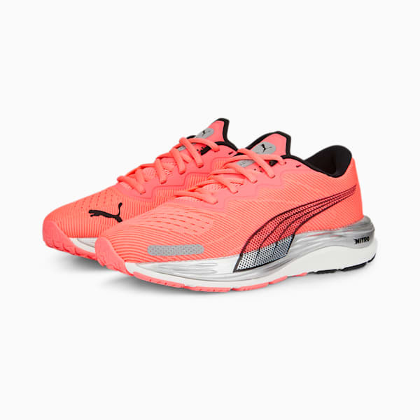Zapatillas de running para mujer Velocity Nitro 2, Sunset Glow-Puma Black, large-ARG