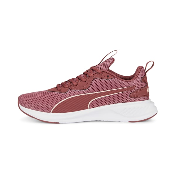 Incinerate Running Shoes, Wood Violet-PUMA White, large-MEX