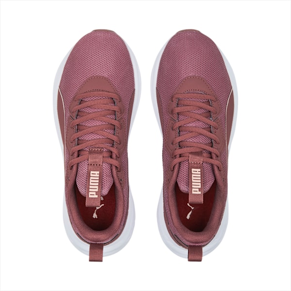 Incinerate Running Shoes, Wood Violet-PUMA White, large-MEX