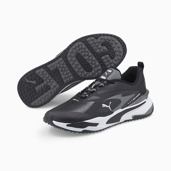 GS-Fast Golf Shoes, Puma Black-Puma Black-QUIET SHADE, large-ZAF