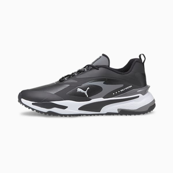 GS-Fast Golf Shoes, Puma Black-Puma Black-QUIET SHADE, large-ZAF