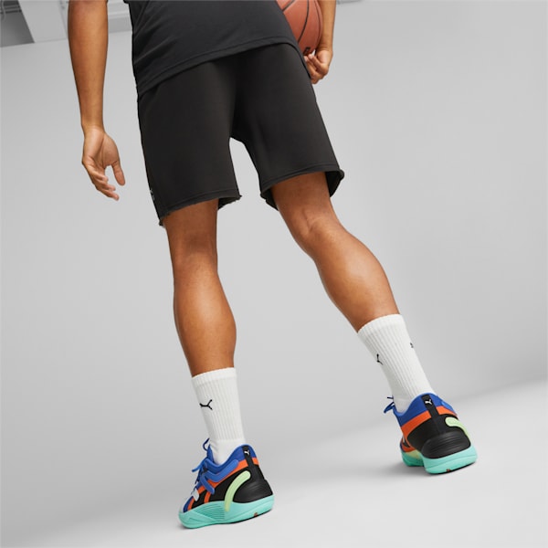 TRC Blaze Court Basketball Shoes, Electric Peppermint-Royal Sapphire-Warm Earth, large-ZAF