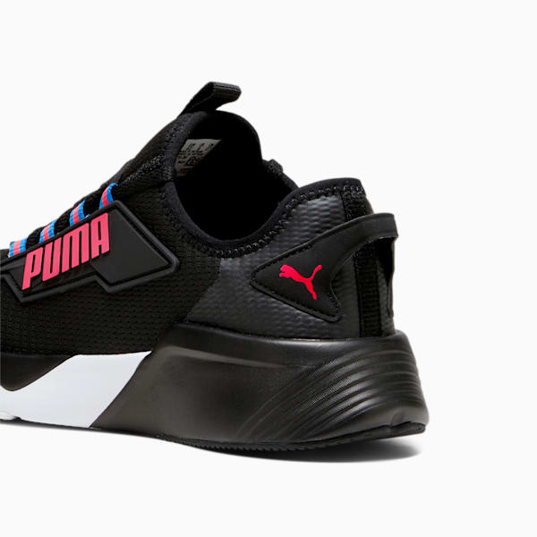 Retaliate 2 Running Shoes, PUMA Black-Fire Orchid, large-ZAF