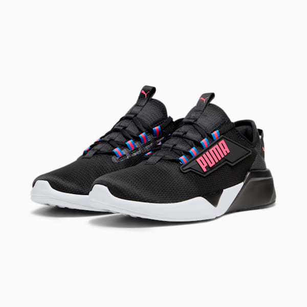 Retaliate 2 Running Shoes, PUMA Black-Fire Orchid, large-ZAF