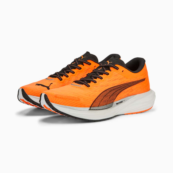 Zapatillas de running para hombre Deviate NITRO 2, Ultra Orange-PUMA Black, large-ARG
