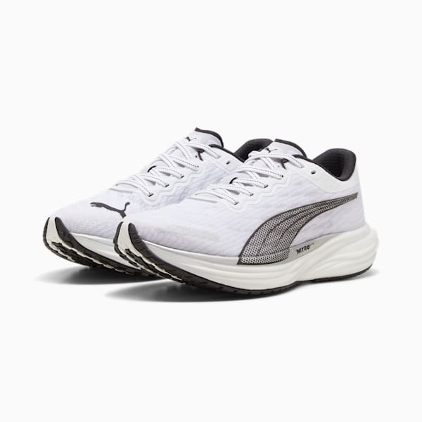 Zapatillas de running para hombre Deviate NITRO 2, PUMA White-PUMA Black-PUMA Silver, large-ARG
