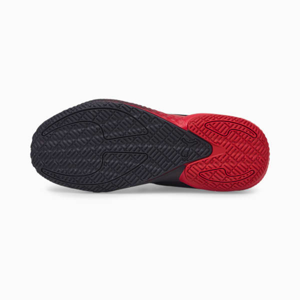 Court Rider 2.0 Basketball Shoes, Puma Black-Barbados Cherry, large-ZAF