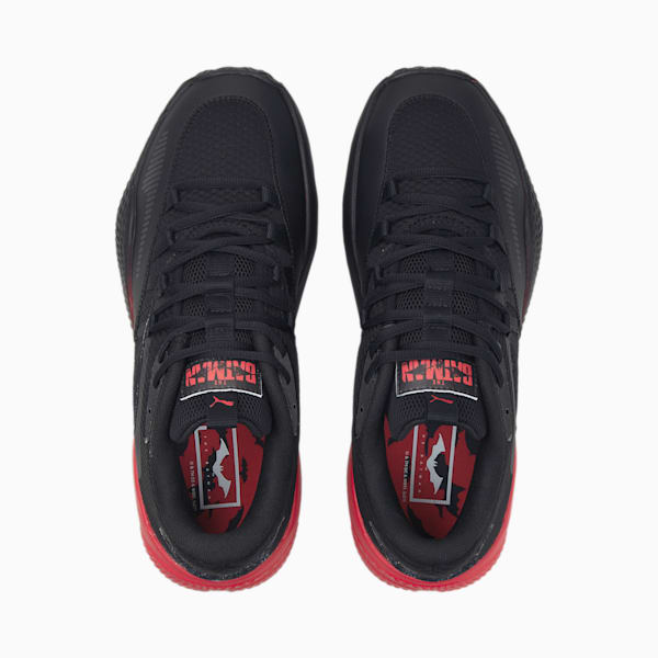 Court Rider 2.0 Basketball Shoes, Puma Black-Barbados Cherry, large-ZAF
