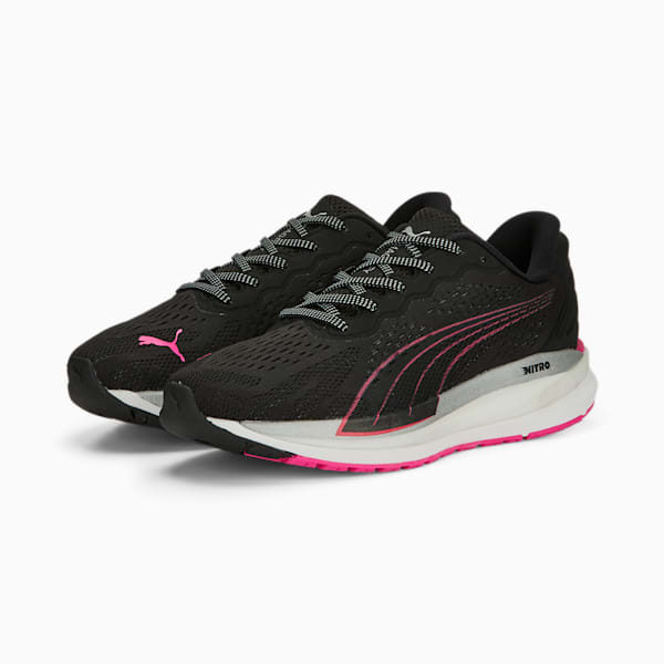 Magnify NITRO™ Surge Running Shoes Women, PUMA Black-Ravish, large-ZAF