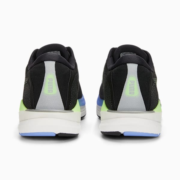 Zapatillas de running para hombre Magnify NITRO, PUMA Black-Elektro Purple-Fizzy Lime, large-ARG