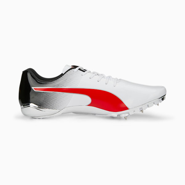 evoSPEED Electric 13 Track and Field Shoes, PUMA White-PUMA Black-PUMA Red, large-ZAF