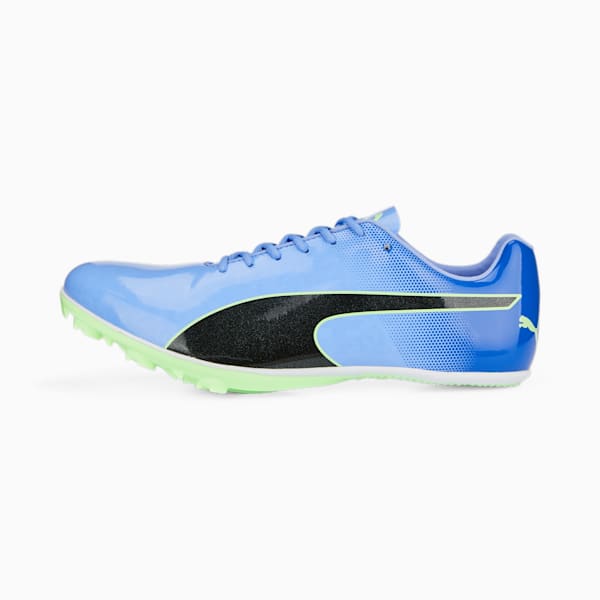 Zapatillas de atletismo evoSPEED Sprint 14, Elektro Purple-PUMA Black-Fizzy Lime, large-ARG