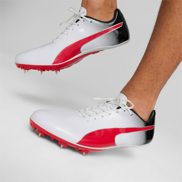 Zapatillas de atletismo evoSPEED Sprint 14, PUMA White-PUMA Black-PUMA Red, large-ARG