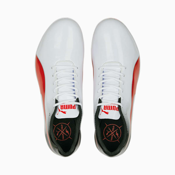 Zapatillas de atletismo evoSPEED Sprint 14, PUMA White-PUMA Black-PUMA Red, large-ARG
