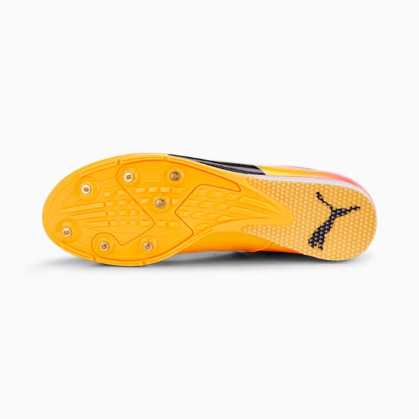 evoSPEED Triple Jump 10 Track and Field Shoes, Sun Stream-Sunset Glow-Puma Black, large-ZAF
