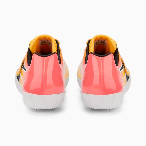 evoSPEED High Jump 10 Track and Field Shoes, Sun Stream-Sunset Glow-Puma Black, large-ZAF