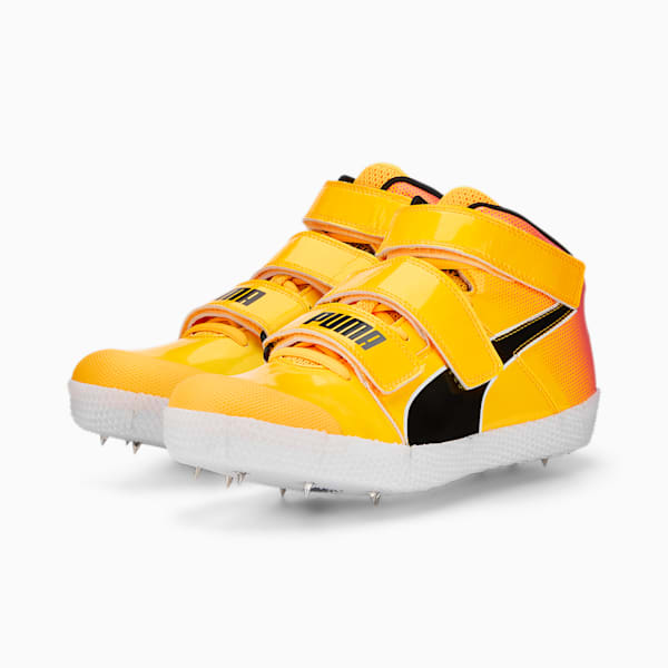 evoSPEED Javelin 3 Track and Field Shoes, Sun Stream-Sunset Glow-Puma Black, large-ZAF