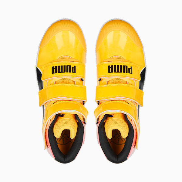 evoSPEED Javelin 3 Track and Field Shoes, Sun Stream-Sunset Glow-Puma Black, large-ZAF