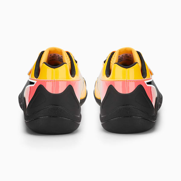 evoSPEED Throw 10 Track and Field Shoes, Sun Stream-Sunset Glow-Metallic Silver, large-ZAF
