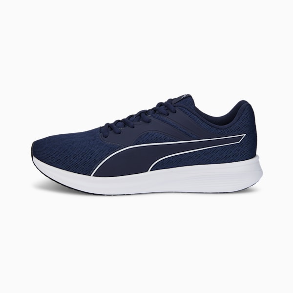 Transport Running Shoes, Peacoat-Puma White, large-ZAF