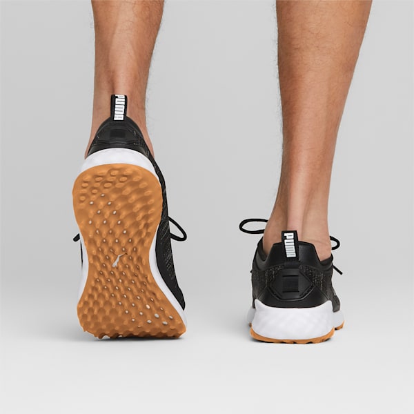 FUSION Pro Golf Shoes Men, PUMA Black-PUMA Silver, large-ZAF