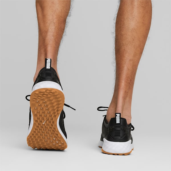 FUSION Pro Golf Shoes Men, PUMA Black-PUMA Silver, large-ZAF