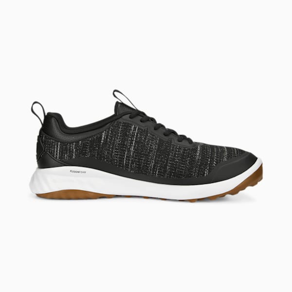 FUSION Pro Golf Shoes Men, PUMA Black-PUMA Silver, large-ZAF