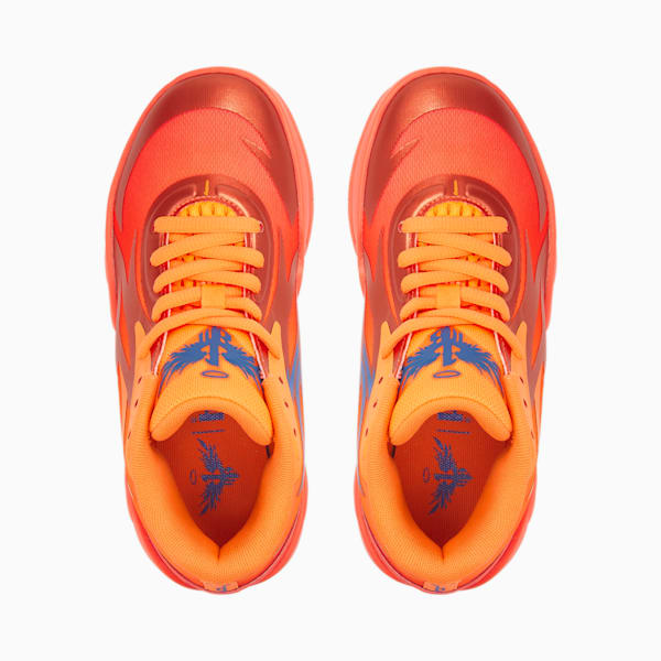 Tenis de basketball juveniles MB.02, Fiery Coral-Ultra Orange, large-MEX