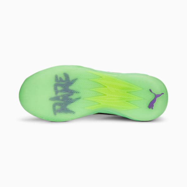PUMA x RICK AND MORTY MB.02 Basketball Shoes, Safety Yellow-Elektro Green, large-ZAF