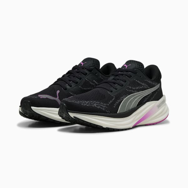 Magnify NITRO™ 2 Women's Running Shoes, PUMA Black-Pure Magenta, large-ZAF